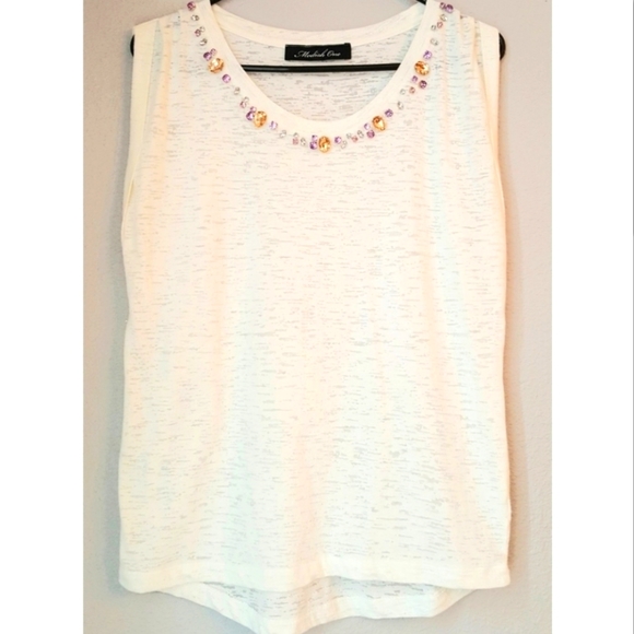 Modish One Tops - 3 for $15  Gem Embellished Top